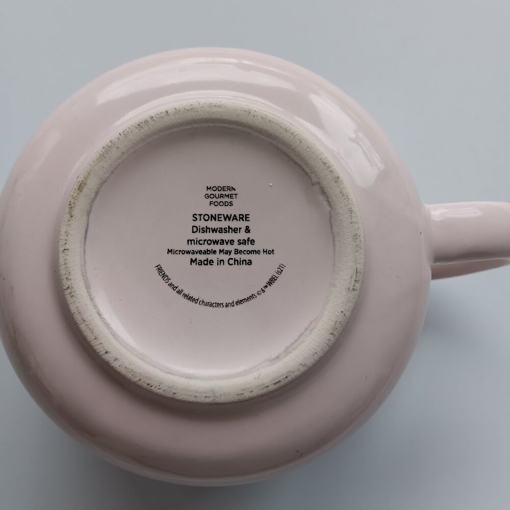 Friends You're My Lobster Oversized Coffee Mug Pink Red Stoneware 90's Gifts - Picture 2 of 9